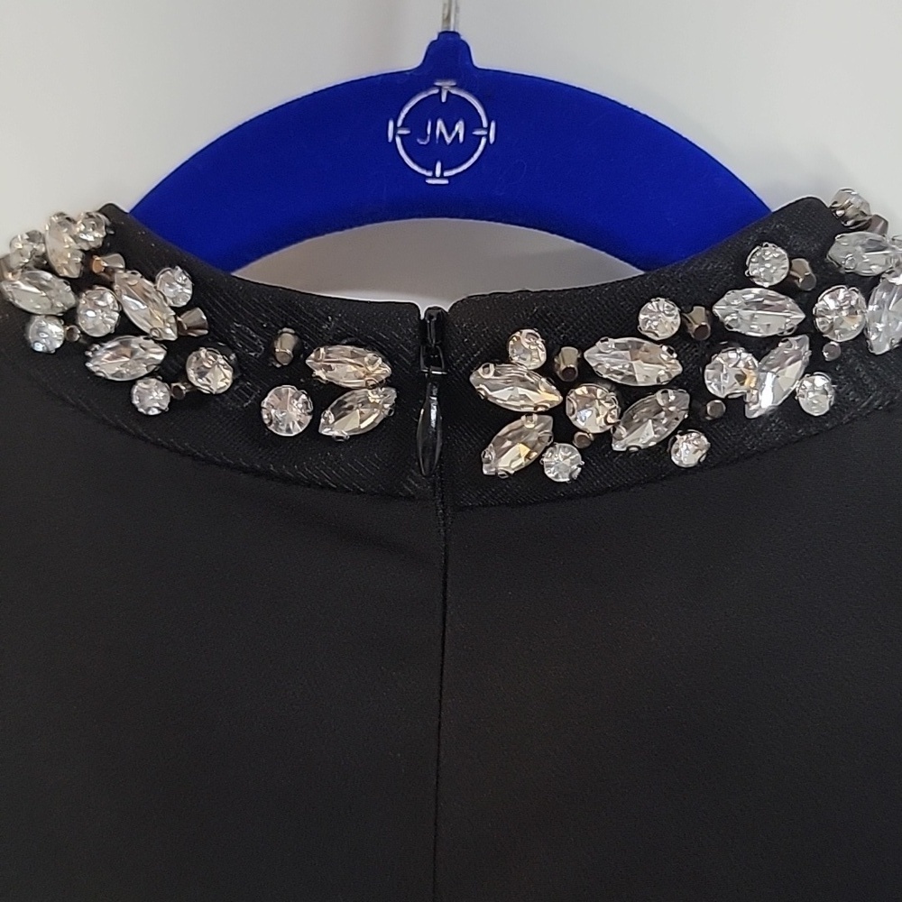 ELIZA J JEWEL NECK SLEEVELESS LBD SZ 2 - Picture 12 of 15